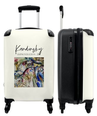 Koffer - Handgepäck - Kunst - Kandinsky - Komposition - Farben - Trolley - Rollkoffer