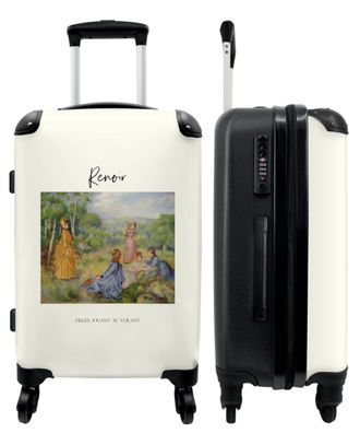 Großer Koffer - 90 Liter - Kunst - Renoir - Frauen - Farben - Trolley - Reisekoffer