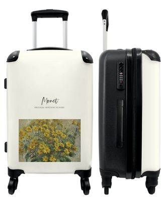 Großer Koffer - 90 Liter - Kunst - Monet - Alte Meister - Stilleben - Trolley -