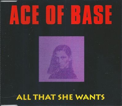 CD-Maxi: Ace Of Base - All That She Wants (1992) Metronome / Mega 861 271-2