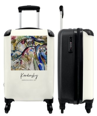 Koffer - Handgepäck - Kunst - Kandinsky - Farben - Abstrakt - Trolley - Rollkoffer -