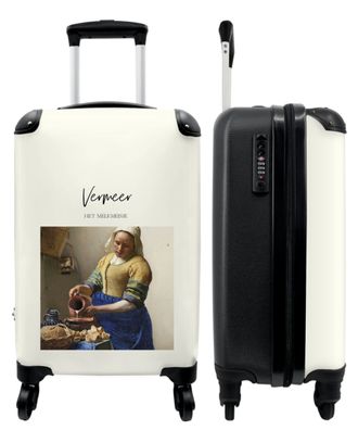 Koffer - Handgepäck - Kunst - Vermeer - Mädchen - Alter Meister - Trolley -