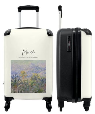 Koffer - Handgepäck - Kunst - Monet - Landschaft - Alter Meister - Trolley -