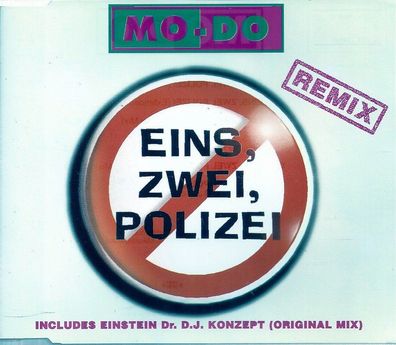 CD-Maxi: Mo-Do - Eins, Zwei, Polizei (Remix) (1994) ZYX 7369-8