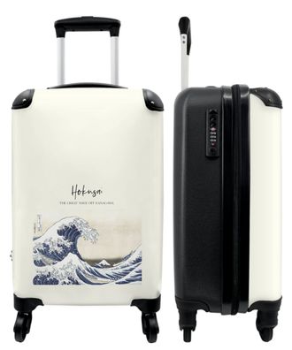 Koffer - Handgepäck - Kunst - Hokusai - Meer - Golf - Trolley - Rollkoffer - Kleine