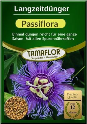 Passiflora Dünger 1x düngen für 12 Monate Passionsblumen Dauerdünger