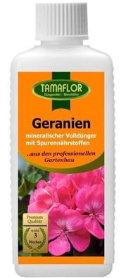 Dünger für Geranien Pelargonien Geraniendünger sofort wirksam für 250 Liter