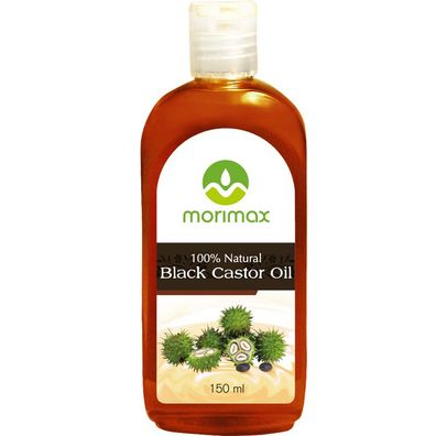 Morimax 100% Natural Black Castor Oil 150ml