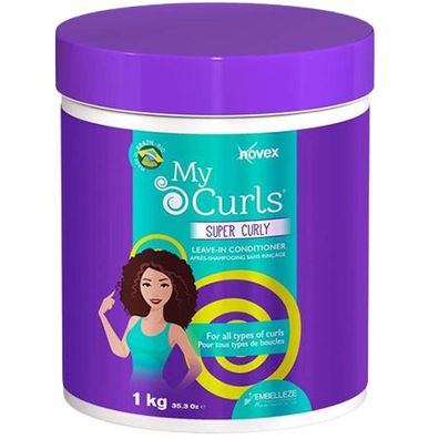 Novex My Curls Super Curly Leave-In Conditioner 1kg
