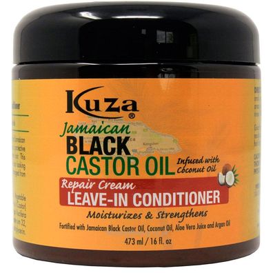 Kuza Jamaican Black Castrol Oil Leave In Conditioner 16oz