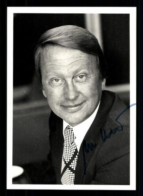 Peter Bacher 1927-2020 Herausgeber Hörzu 1974-1985 Foto Orig. Sign.# BC G 37849