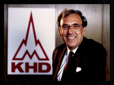 Werner Kirchgässer Vorstandsvorsitzender KHD Humboldt Wedag Orig. # BC G 37852
