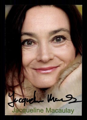 Jacqueline Macaulay Autogrammkarte Original Signiert ## BC G 37982