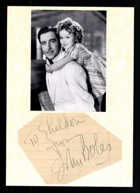 John Boles 1895-1969 Film USA Original Signiert ## BC G 38054