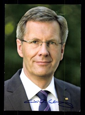 Christian Wulff Bundespräsident 2010-2012 Original Signiert # BC G 38174