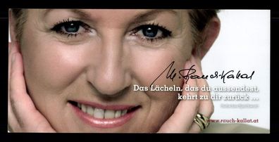 Maria Rauch Kallat ÖVP Österreich Autogrammkarte Original Signiert # BC G 38186