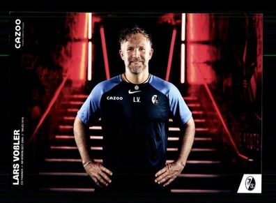 Lars Voßler Autogrammkarte SC Freiburg 2022-23 Original Signiert