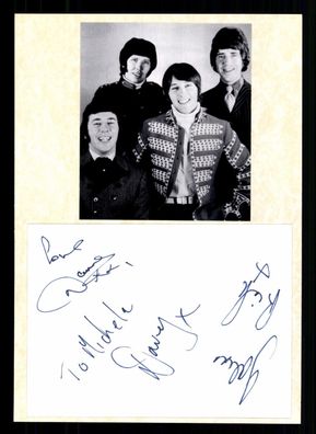 The Tremeloes Pop Band 60er Jahre Original Signiert ## BC G 38074