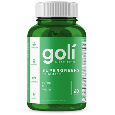 Goli Nutrition, SuperGreens, 60 Gummies