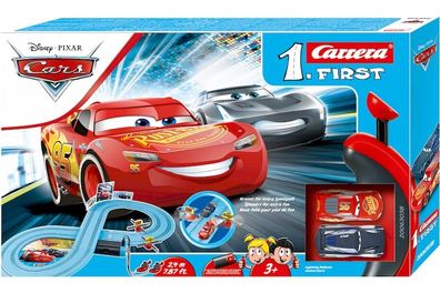 Carrera FIRST Disney Pixar Cars - Power Duell Autorennbahn für Kinder ab 3 Jahren ...