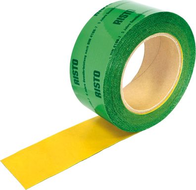 0,76 €/ m) Dampfbremsen-Klebeband grün, 60 mm x 25 m, RISTO für Durchdringungen