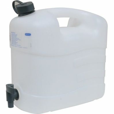 Wasserkanister mit Ablasshahn lebensmittelecht Verschlusskappe Kanister