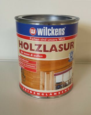 20,27 €/1 L) Wilckens Holzlasur LF, 750 ml, Holzschutz