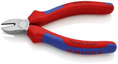 Knipex Seitenschneider aus Vanadin-Elektrostahl mit Mehrkomponenten-Hüllen
