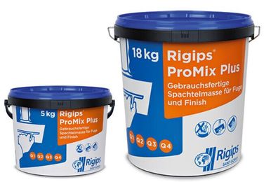 4,15 €/ kg) Rigips Fertigspachtel ProMix Plus für Fuge und Finish Spachtelmasse