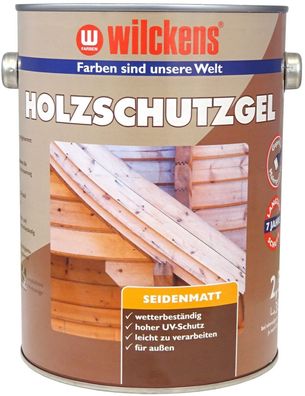25,87 €/ l) Wilckens Holzschutzgel Holzlasur gute Witterungsbeständigkeit