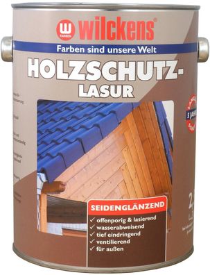 22,20 €/ l) Wilckens Holzschutzlasur Schutzanstrich für Laub und Nadelholz