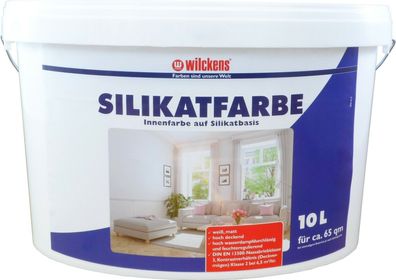 5,99 €/ l) Wilckens Silikatfarbe Innenwandbeschichtung Dispersions-Silikatfarbe