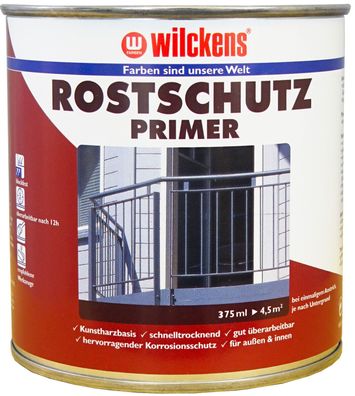 38, - €/ L) Wilckens Rostschutz-Primer 375 ml/ Dose hoher Rostschutz