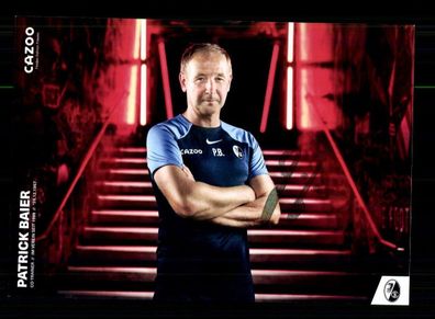 Patrick Baier Autogrammkarte SC Freiburg 2022-23 Original Signiert