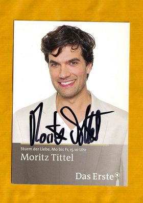 Moritz Tittel ( Sturm der Liebe ) - persönlich signiert
