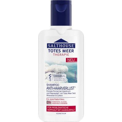 36,60EUR/1l Salthouse Totes Meer Therapie Shampoo Anti Haarverlust 250ml