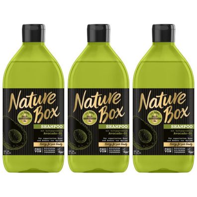 22,27EUR/1l 3 x Nature Box Shampoo mit Avocado?l 385ml