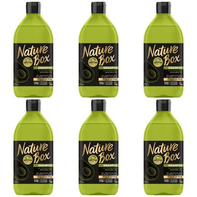 20,52EUR/1l 6 x Nature Box Shampoo mit Avocado?l 385ml