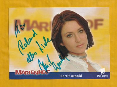 Berrit Arnold- (Marienhof) - persönlich signiert