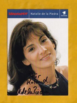 Natalie de la Piedra (Marienhof ) - persönlich signiert