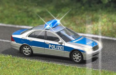Busch H0 5615 Polizei Mercedes - NEU