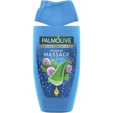 31,56EUR/1l Palmolive Aroma Sensations Mineral Massage 250ml Flasche Duschgel Peeling