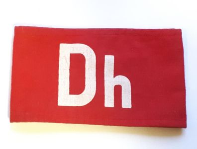 DDR NVA Armbinde Dh Diensthabender