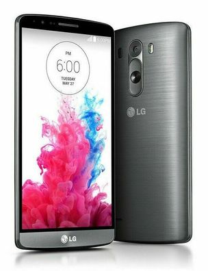 LG G3 16GB/2GB Titan D855 13,97 cm (5,5 Zoll) 16GB NFC LTE Android Smartphone