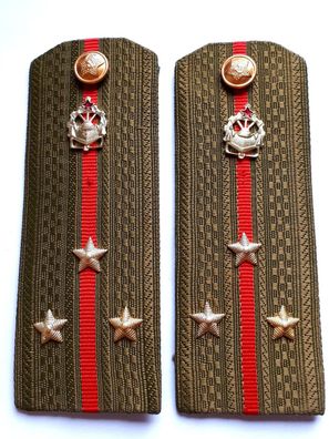 UDSSR Sowjetunion Schulterklappen Oberleutnant