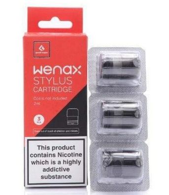 GeekVape Wenax Stylus Cartridge 2ml (3 Stück pro Packung)