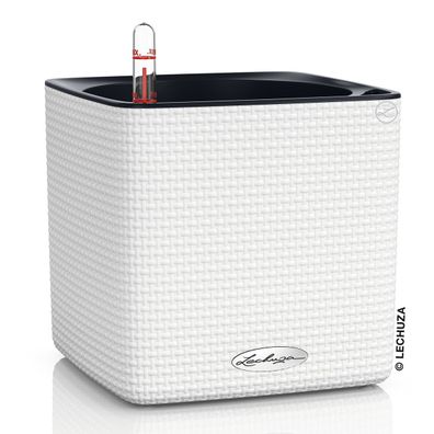 Lechuza® CUBE Color 16 All-in-One weiß