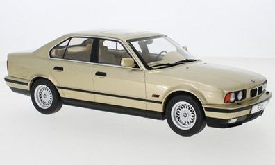 BMW e34 530i 5-Reihe 1992 beige metallic Modellauto 18159 MCG 1:18