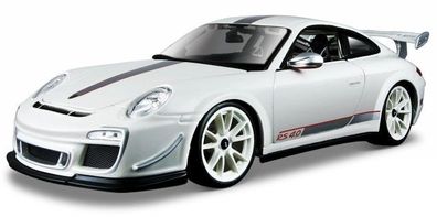 Porsche 911 997 GT3 RS 4.0 weiss Modellauto 11036 Bburago 1:18
