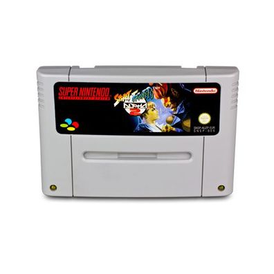SNES Spiel Street Fighter Alpha 2